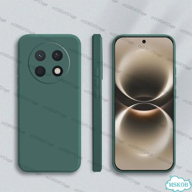 Чехол для Huawei Nova 15 Max, оригинальный чехол из жидкого Темно-синий, Blue, Huawei Nova 15 Pro фото 4