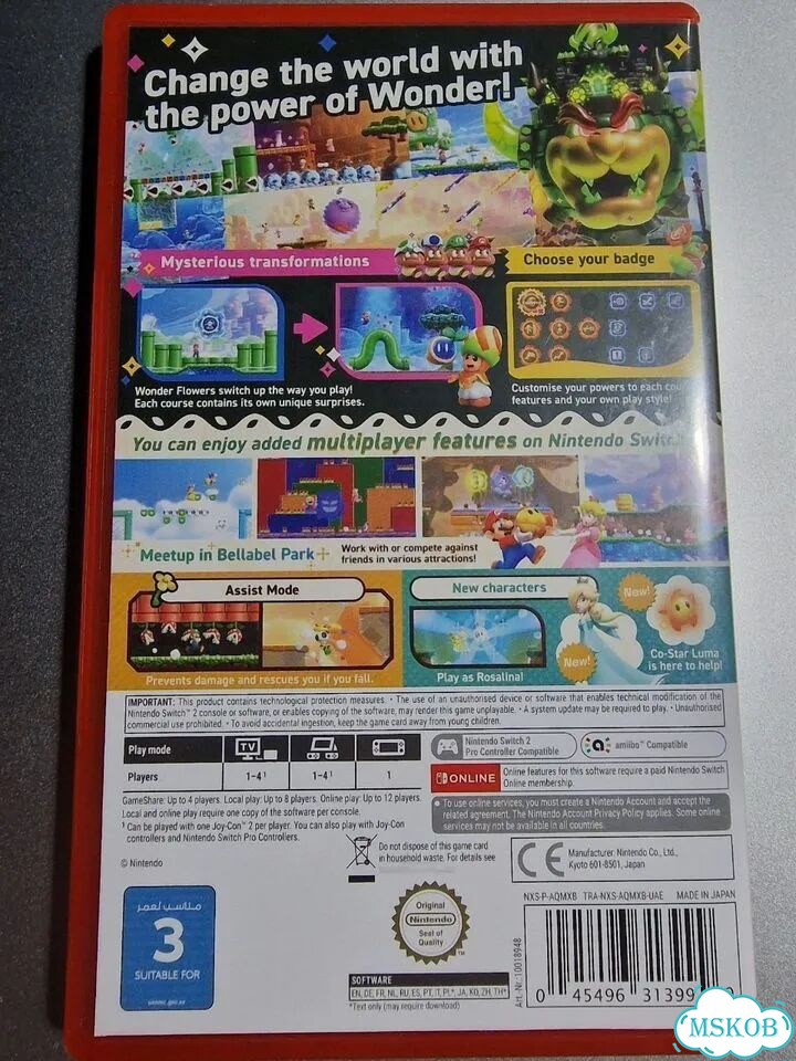 NS2 Super Mario Bros. Wonder (EU) фото 2