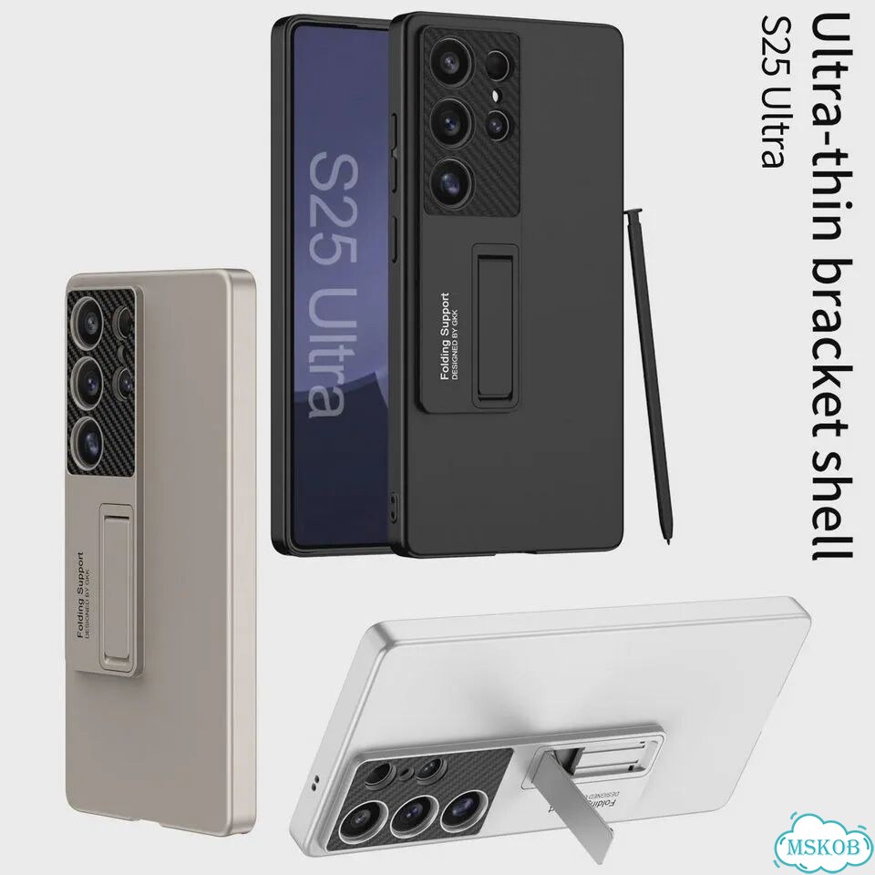 Ультратонкий защитный чехол-держатель для Samsung Galaxy S25, ультра Черный, For S25 Ultra, Black фото 2