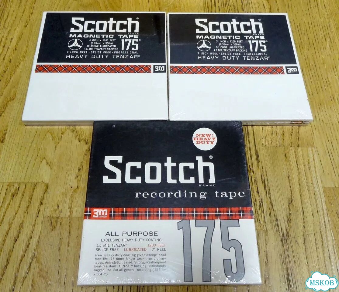 Scotch 175 Магнитная лента Новая Катушки фото 1