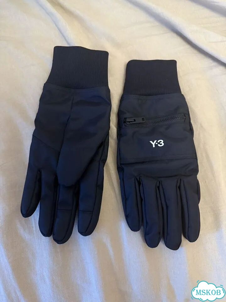 Перчатки Y3 zip оригинальные фото 1