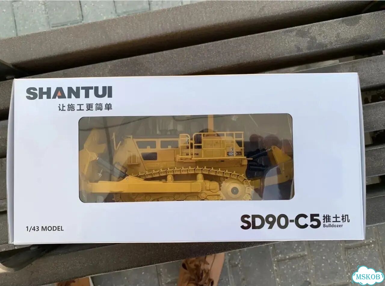 Бульдозер Shantui SD-90-C5 в масштабе 1/43 фото 3