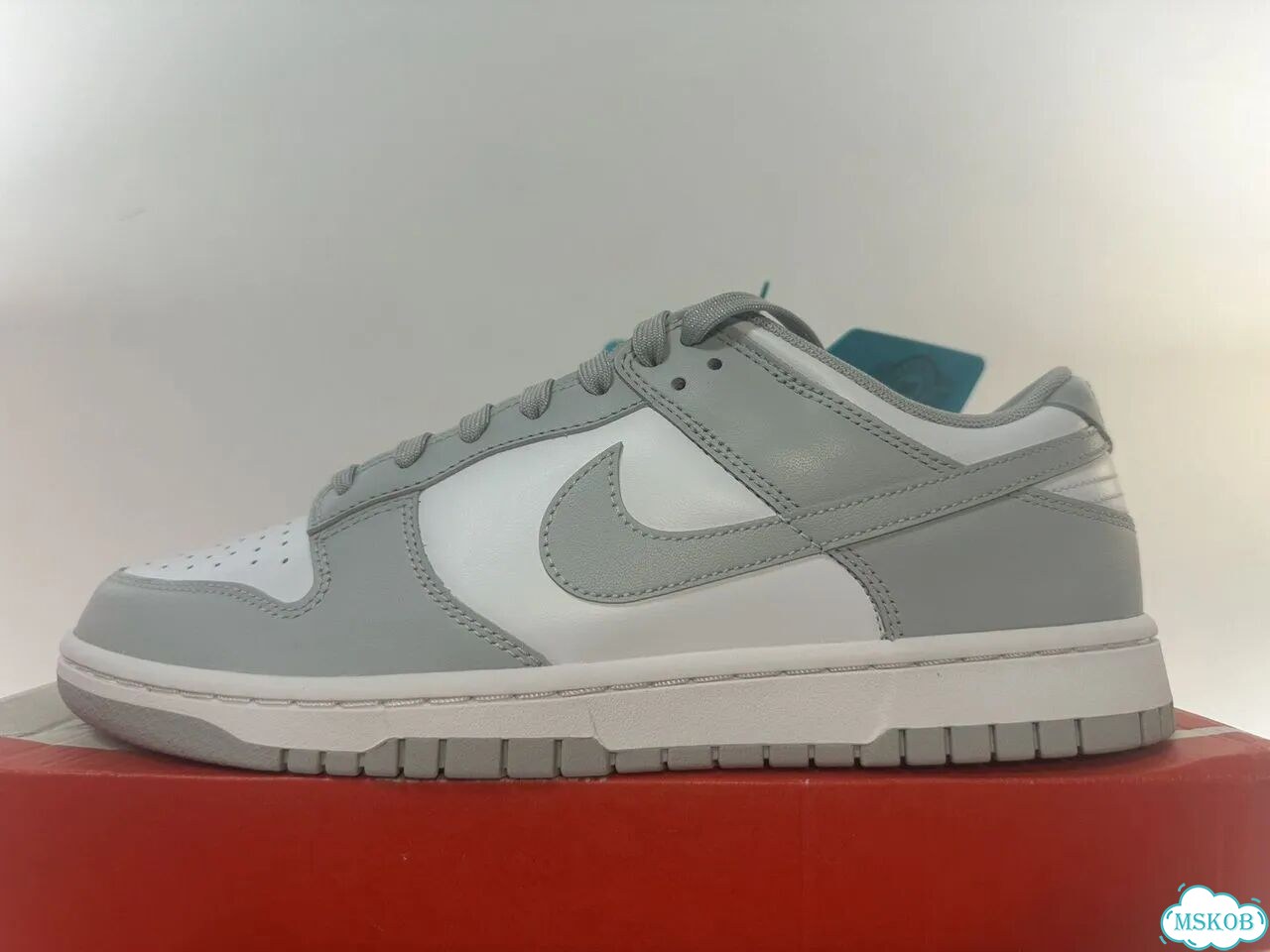 Nike Dunk Low Grey Fog 43 оригинал Poizon фото 1
