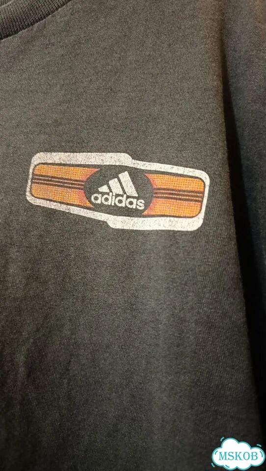 Винтажная футболка Adidas 2000х, р.L фото 2