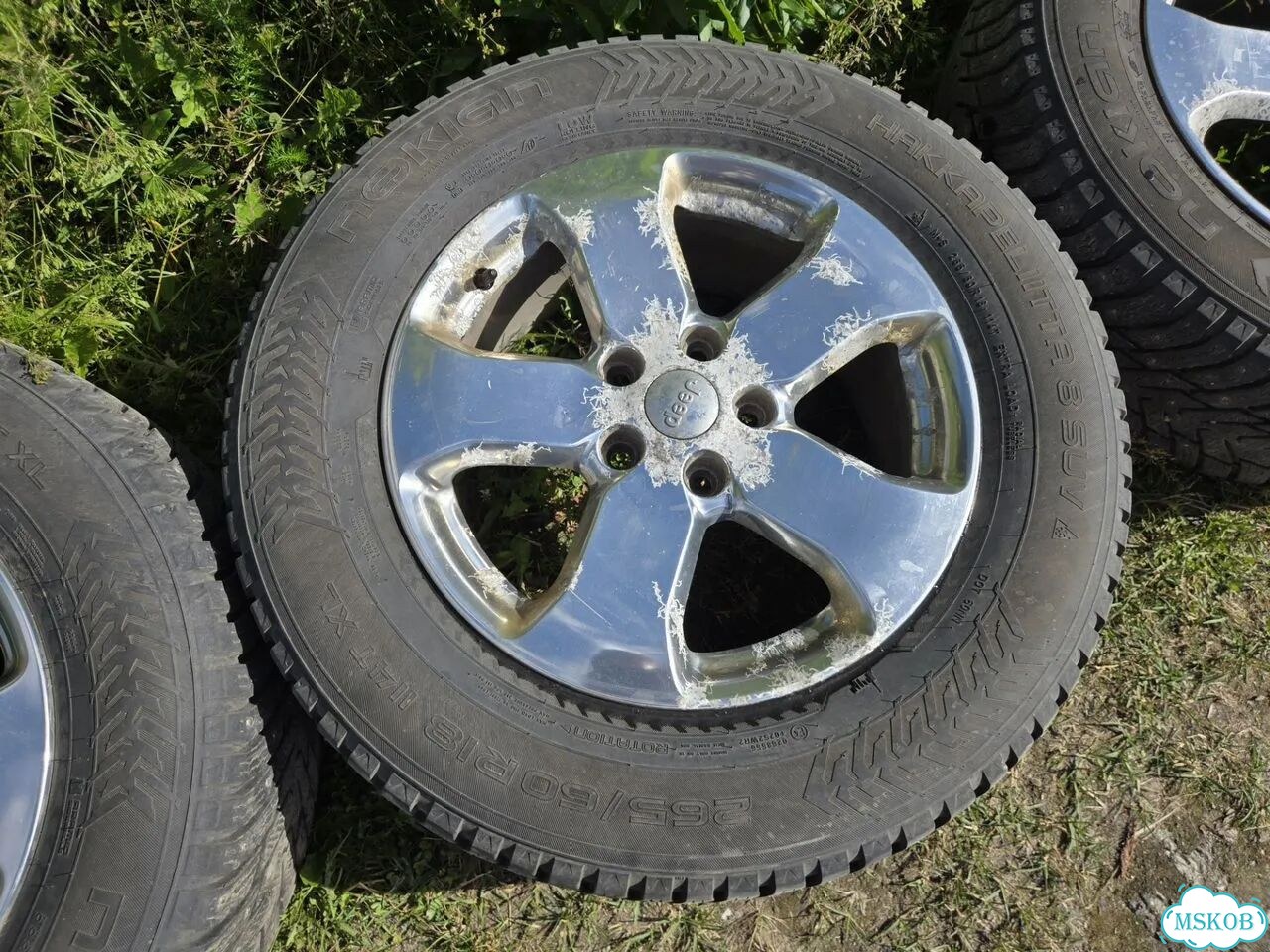 Колёса в сборе на Jeep Grand Cherokee WK2 R18 8J фото 4