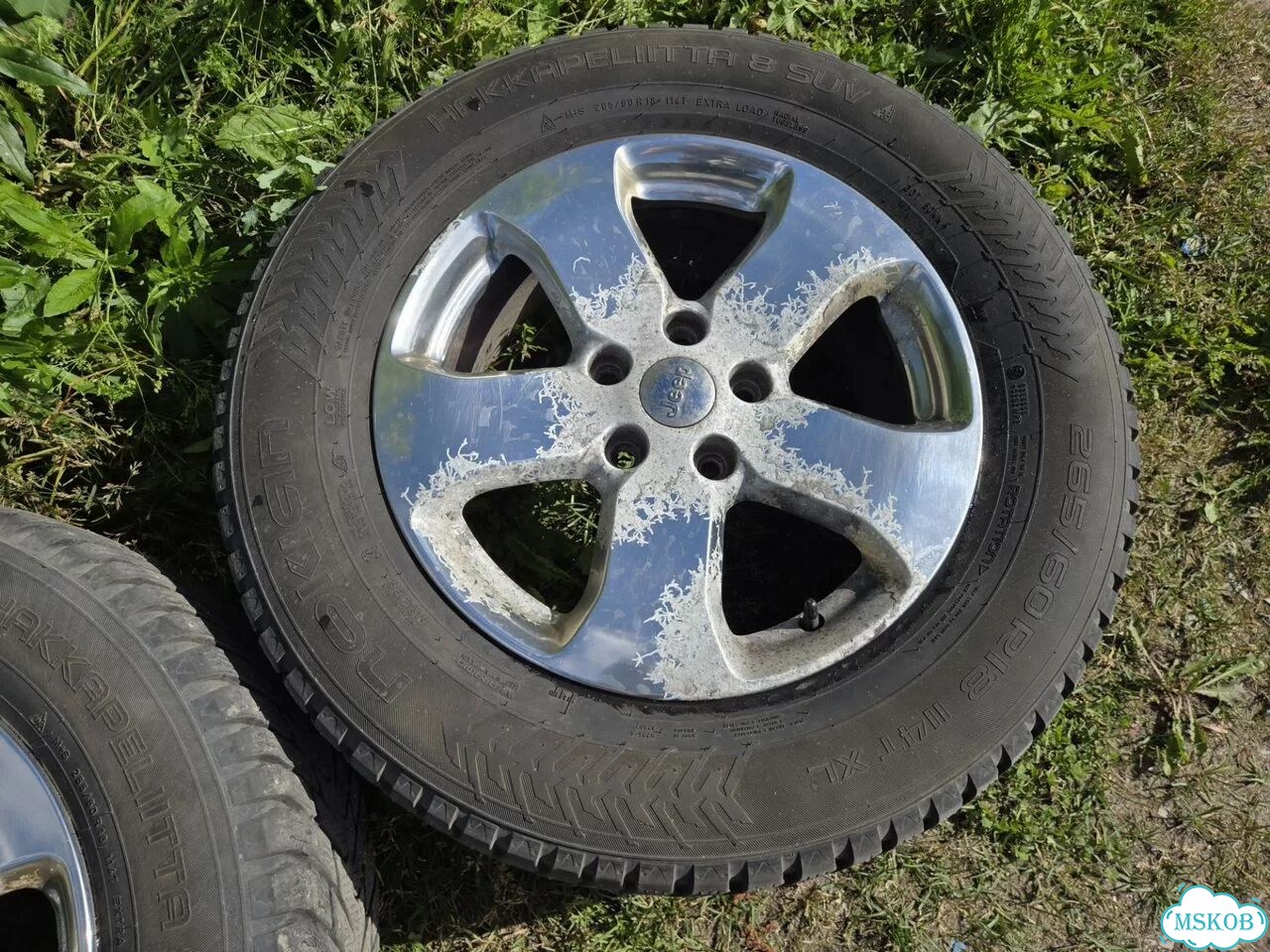Колёса в сборе на Jeep Grand Cherokee WK2 R18 8J фото 5
