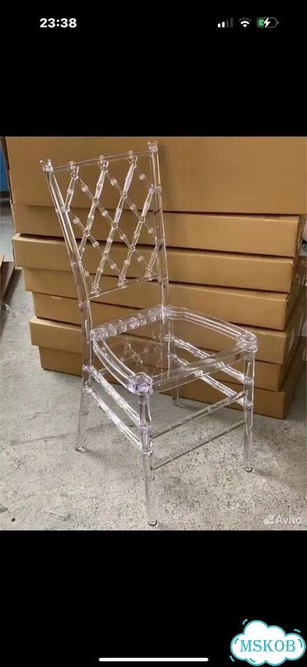 Стулья на прокат прозрачные фото 1