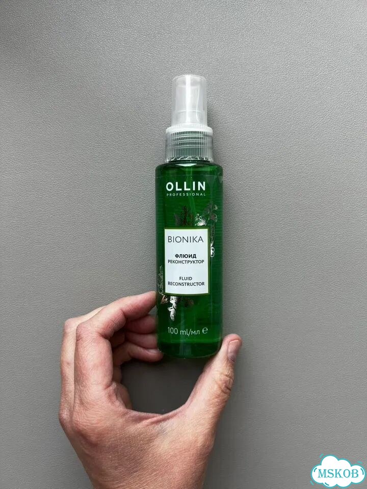 Ollin флюид реконструктор для волос 100мл новый фото 1