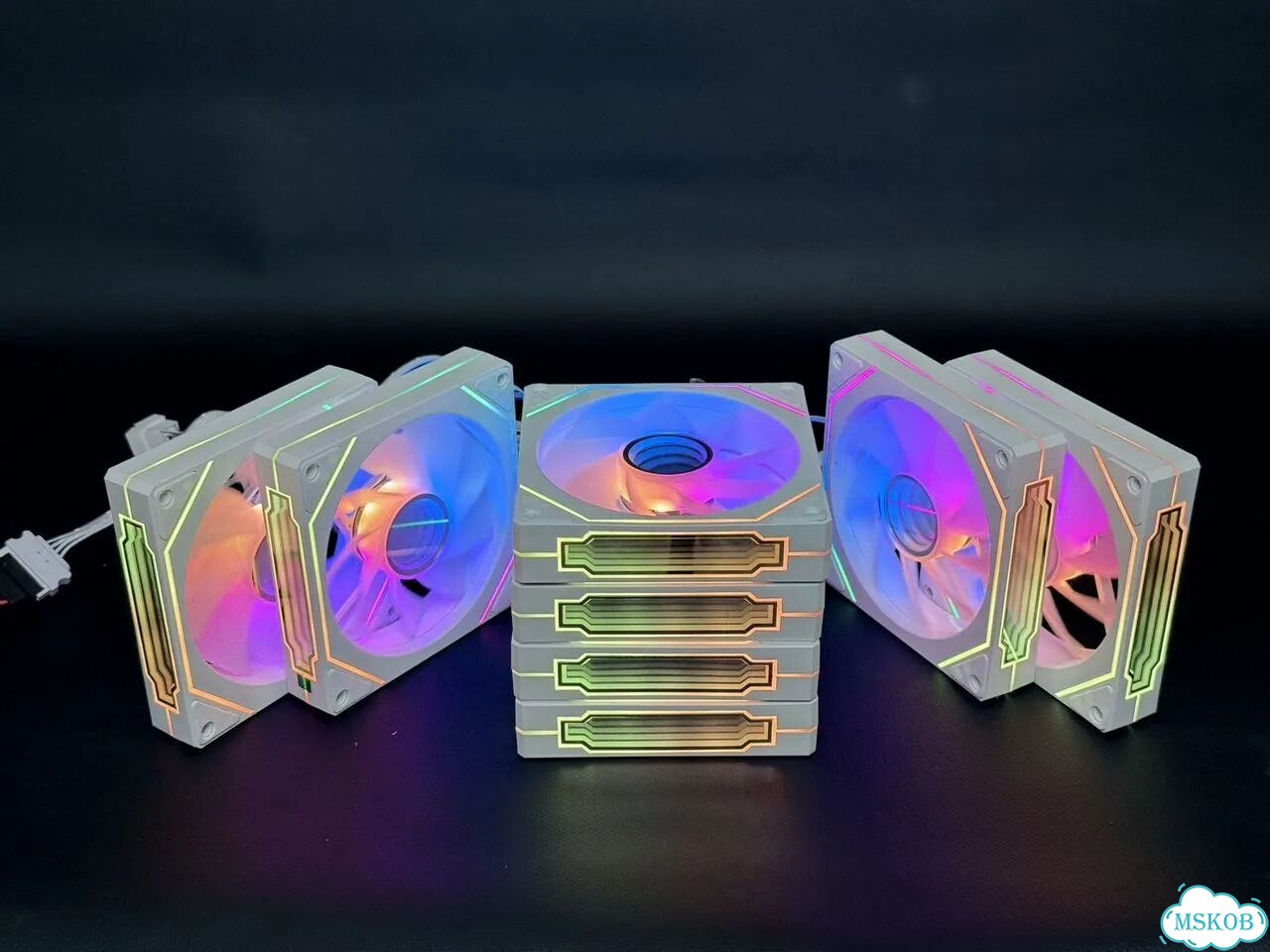 Вентиляторы для корпуса пк 120 argb prism 4 pro фото 4