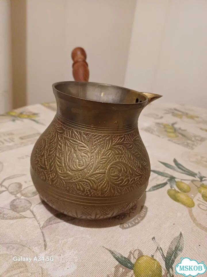 Турка для кофе латунь фото 3