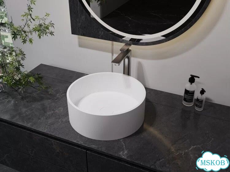Раковина из искусственного камня NT Bagno Amaro NT412 установка накладная материал искусственный кам фото 2