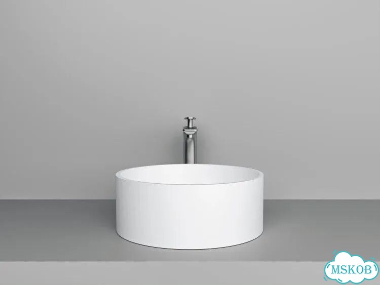 Раковина из искусственного камня NT Bagno Amaro NT412 установка накладная материал искусственный кам фото 4