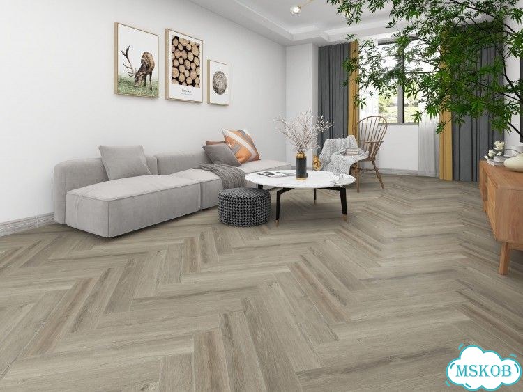 Плитка SPC Hoi Lock Flooring Shanghai Дуб Улун сторона A 60166SH класс износостойкости 43 дизайн елк фото 4