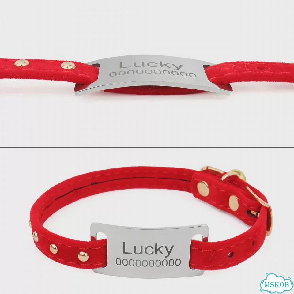 Идентификационная бирка для собаки Cuperay Белый, L 49X31mm, A Closed Silvery фото 5