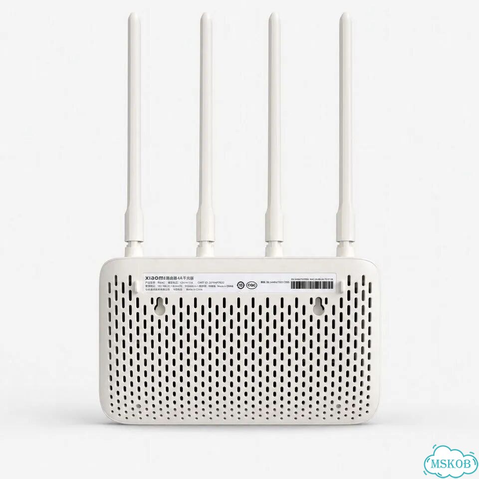 Роутер Xiaomi Mi Wi-Fi Router 4A, 2.4/5 ггц, белый фото 2