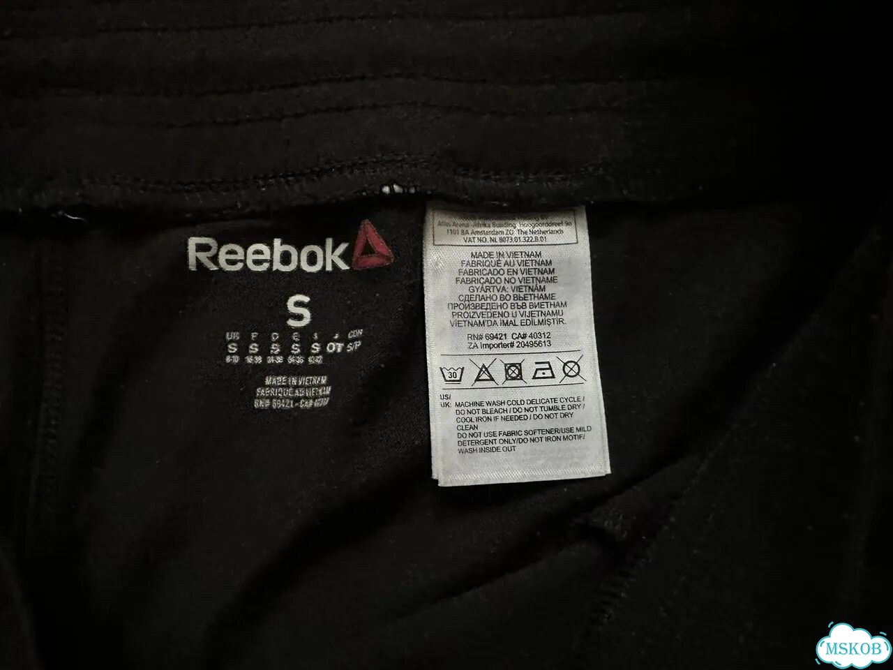 Брюки спортивные Reebok оригинал фото 3