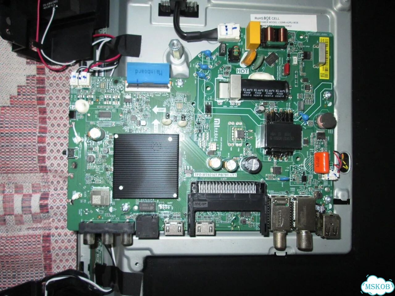 Xiaomi L32M8-A2RU (MainBoard TPD.MT9216Т.PB791 ) фото 5