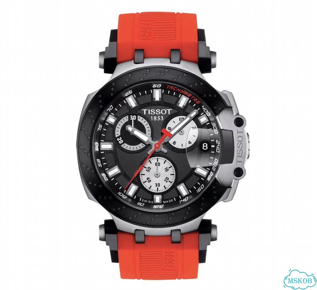 Tissot T-Race Chronograph чёрные 43мм - ориг фото 1