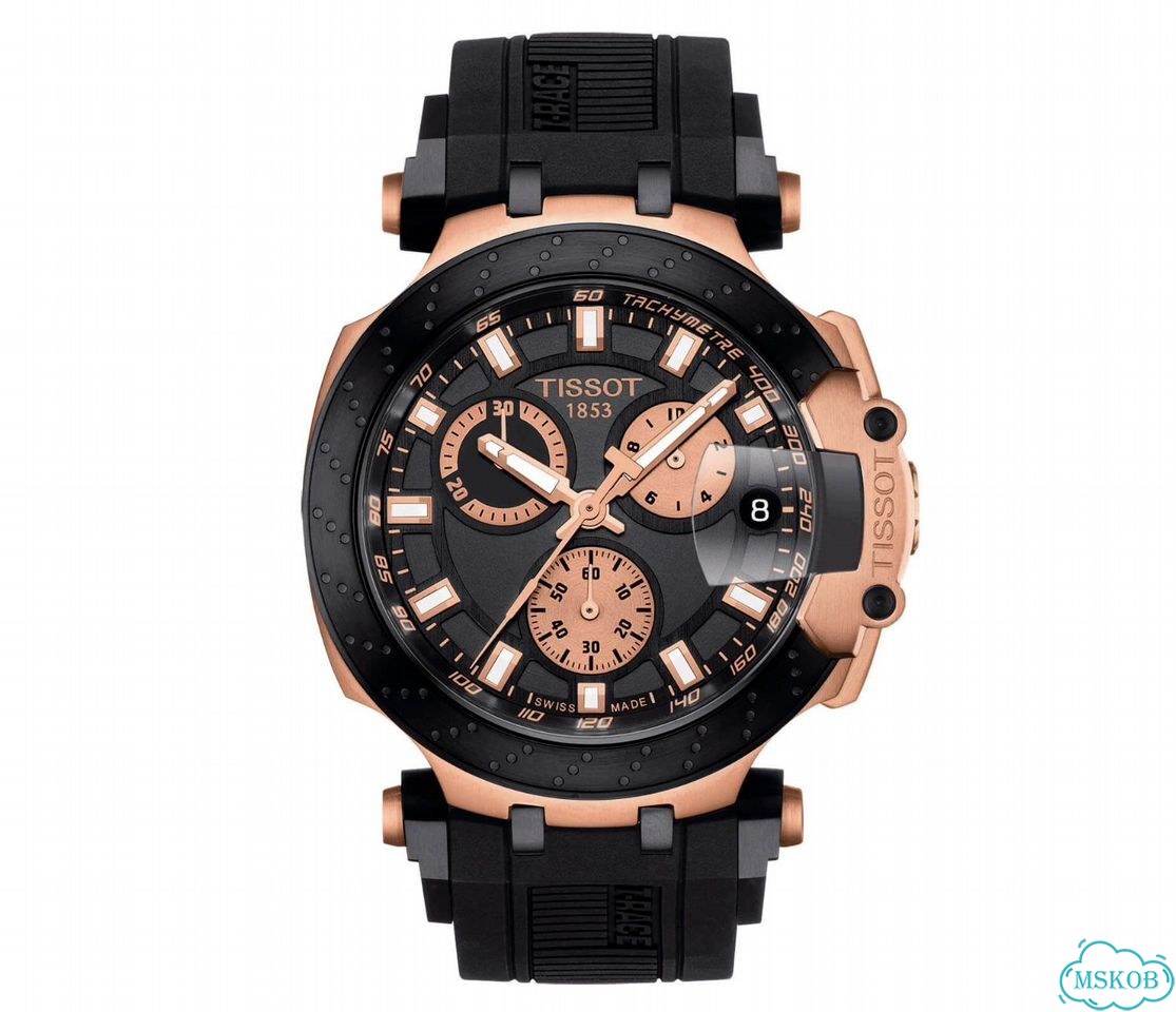 Tissot T-Race Chronograph rose gold 43мм - ориг фото 1