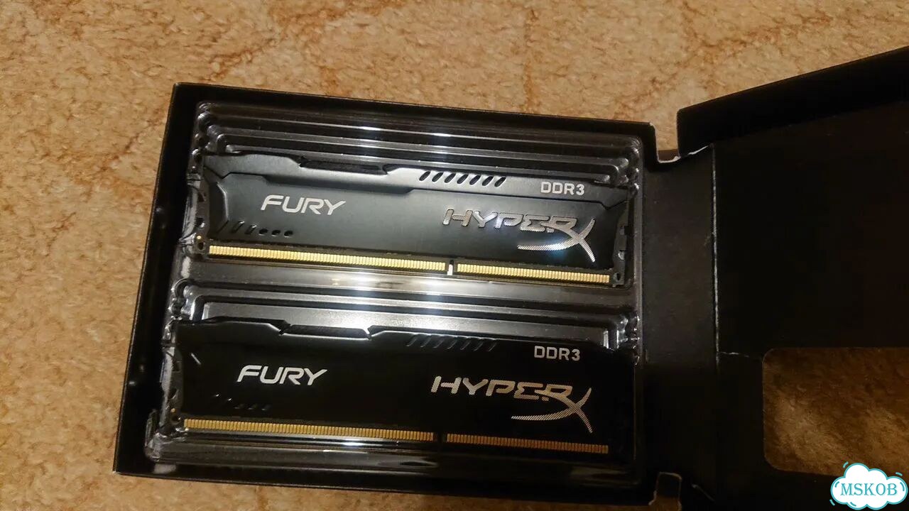 Оперативная память DDR3 16 gb 1866 HuperX Fury фото 1