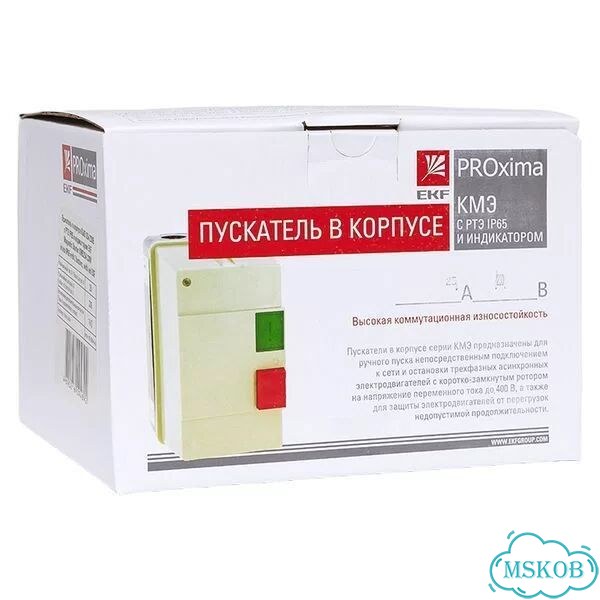 Пускатель магнитный кмэ 25А 230В с ртэ и индикато фото 2