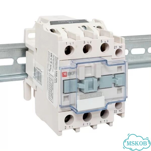 Контактор кмэ 32А кат. 220В AC 1нз EKF ctr-s-32-2 фото 2