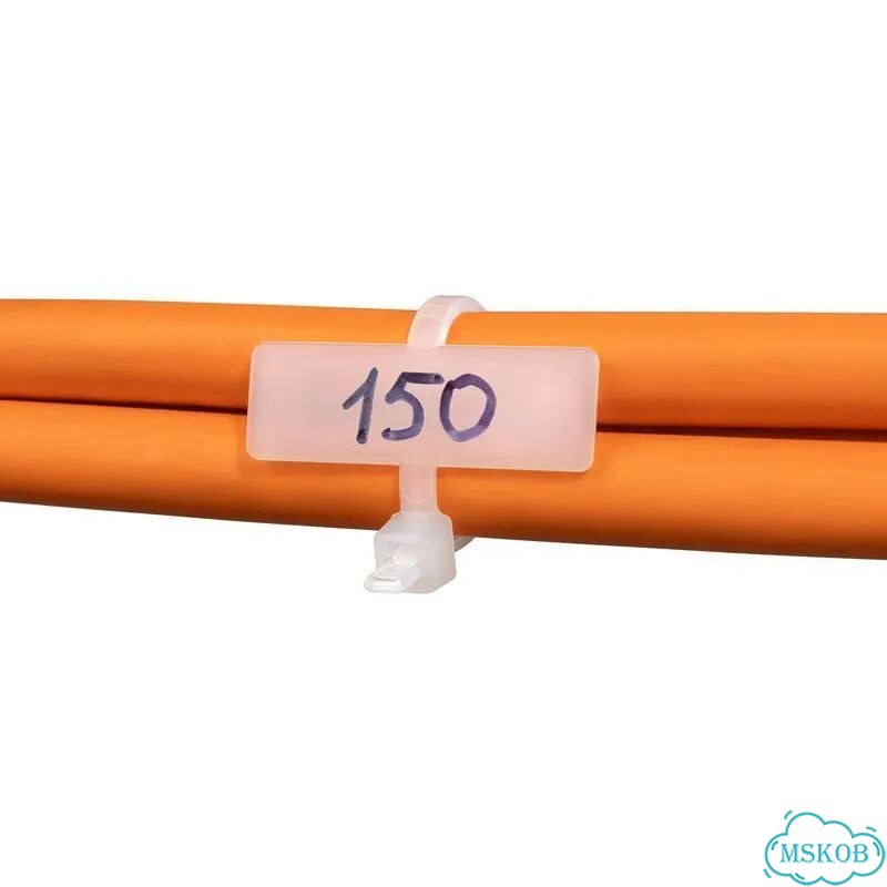 Хомут кабельный ксм 3х200 нейл. бел. (уп.100шт) F фото 3