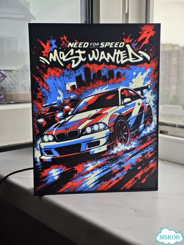 Коллекционная картина Need for speed Most Wanted фото 1