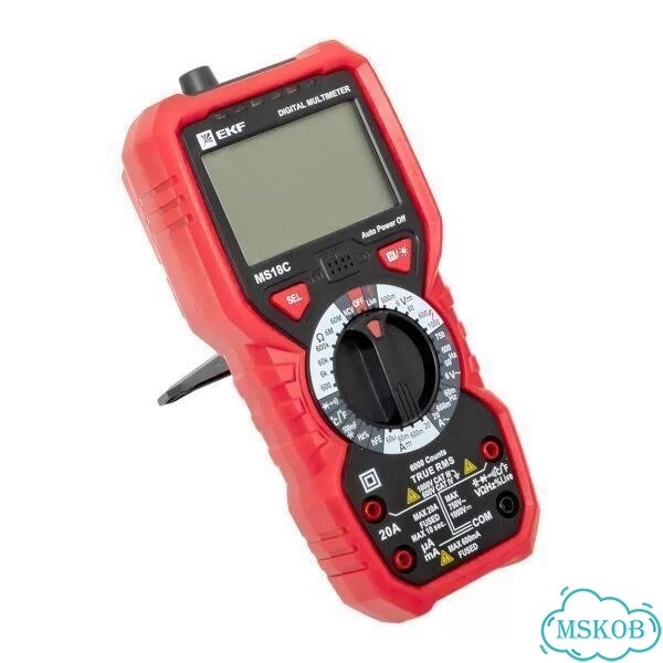Мультиметр цифровой MS18C Professional EKF In-180 фото 8