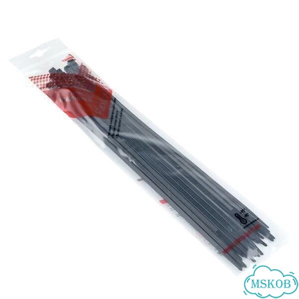 Хомут P6.6 4.8x300 FlexLock стандартный черн. (уп фото 1