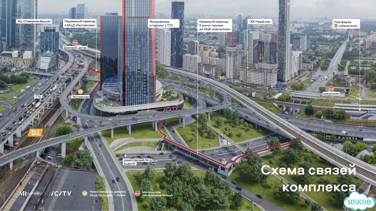 Продажа офиса 521,6 м² в БЦ класса А icity фото 6