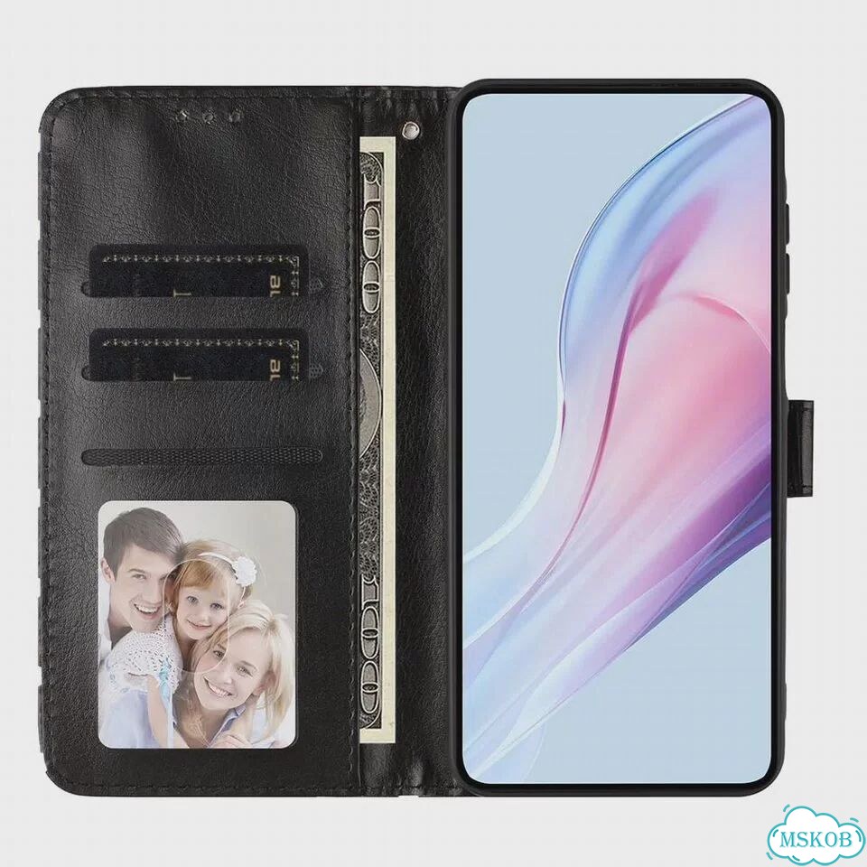 Чехол-бумажник для iPhone Air 17 Pro Max 16E 17E 16 Plus 15 14 13 12 11 Pro 7 8 SE с узором в гороше фото 5
