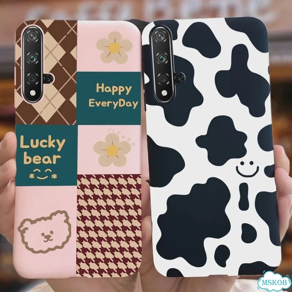Чехол для Huawei Nova 5 T, Honor 20, модный художественный чехол, мягкий тонкий чехол для телефона H фото 6