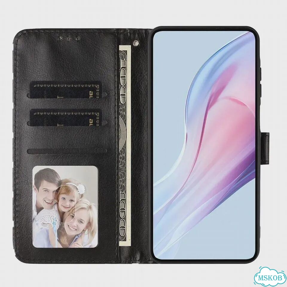 Чехол-бумажник для iPhone Air 17 Pro Max 16E 17E 16 Plus 15 14 13 12 11 Pro 7 YH0354, iPhone 16 Pro фото 5