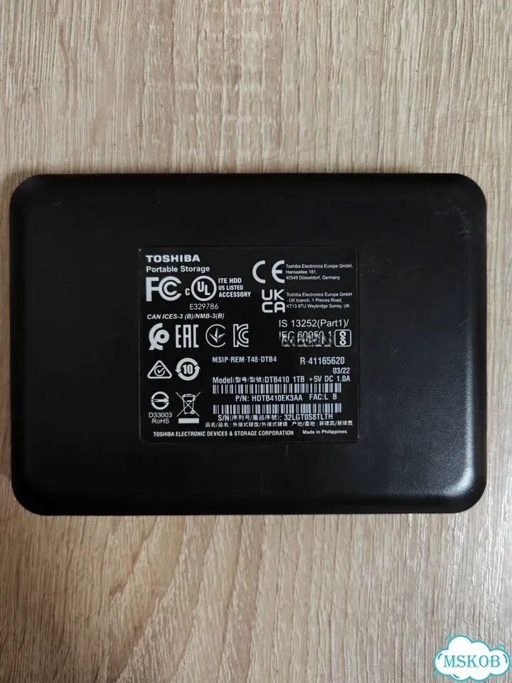 Внешний жесткий диск Toshiba 1 тб фото 4