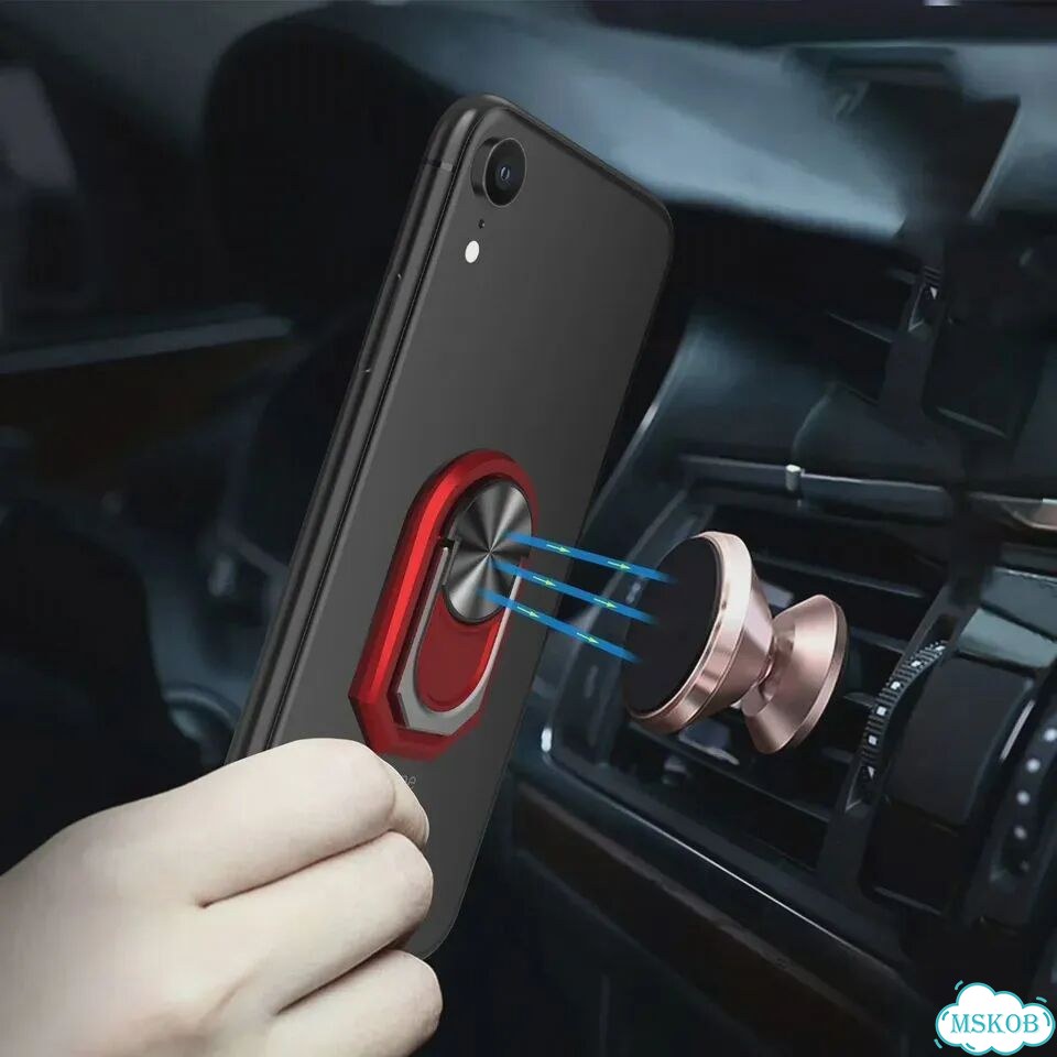 Черный чехол с кольцом для Hotwav Note 13 Pro фото 7