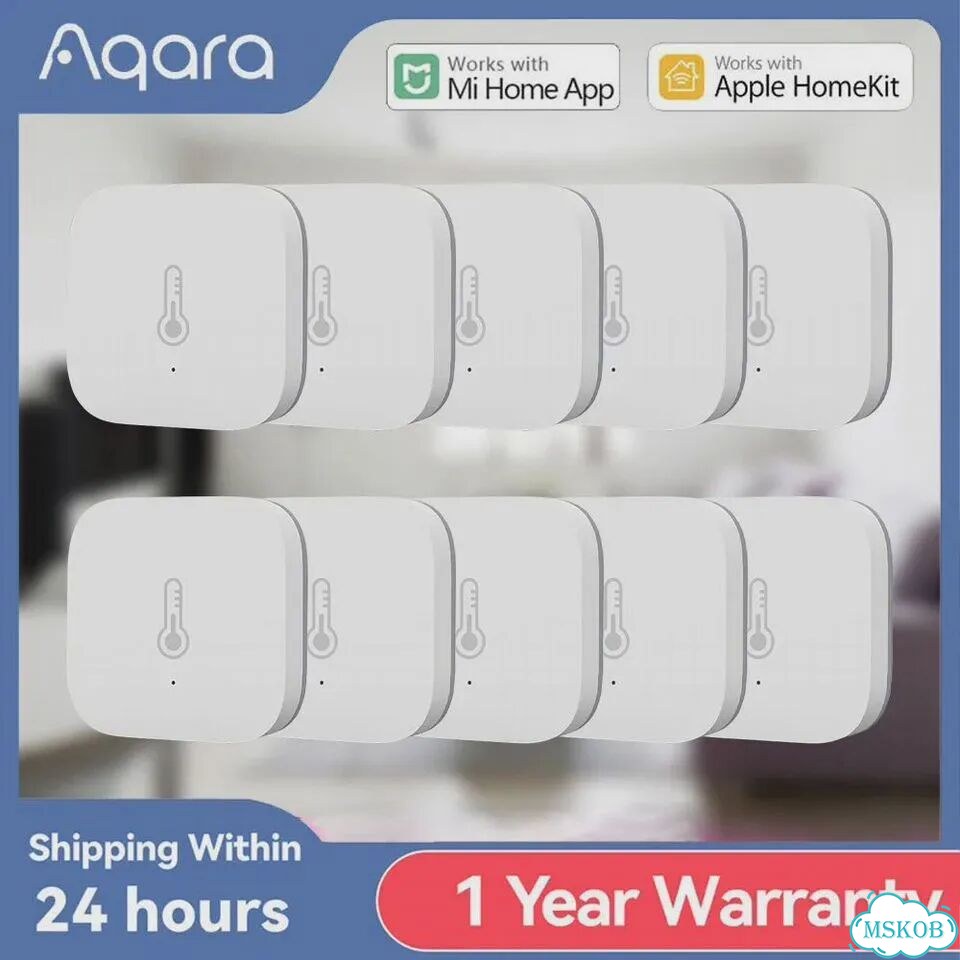Aqara Датчик температуры и влажности Zigbee, 6 шт фото 2