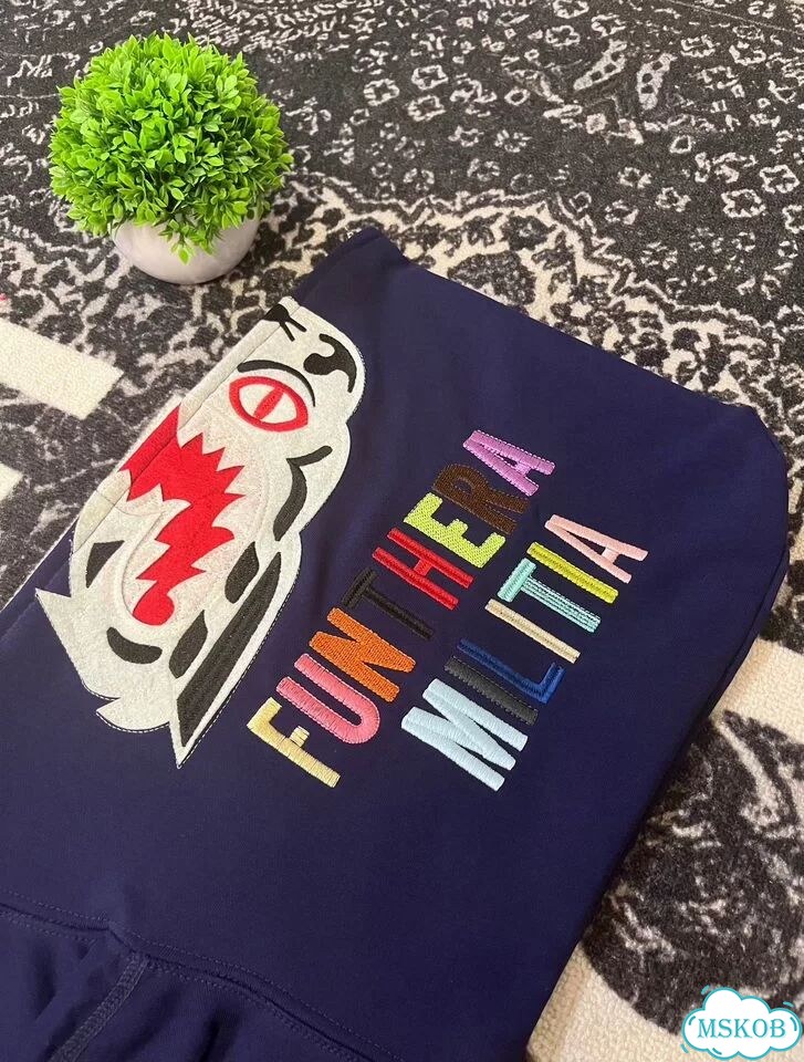 Зип худи bape tiger фиолетовый фото 3