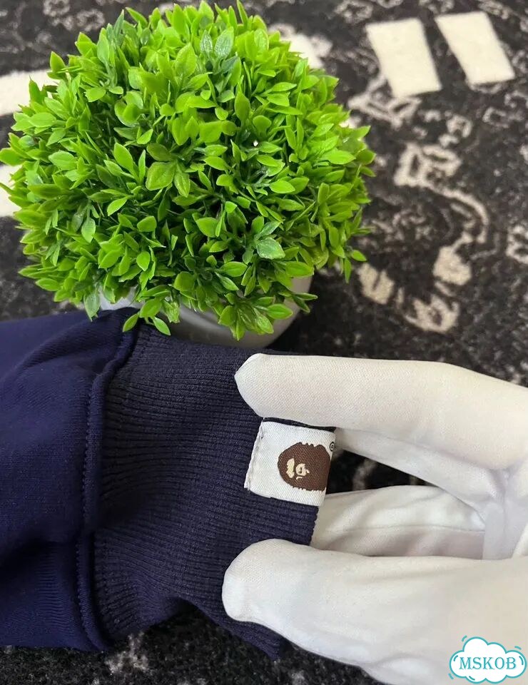 Зип худи bape tiger фиолетовый фото 5