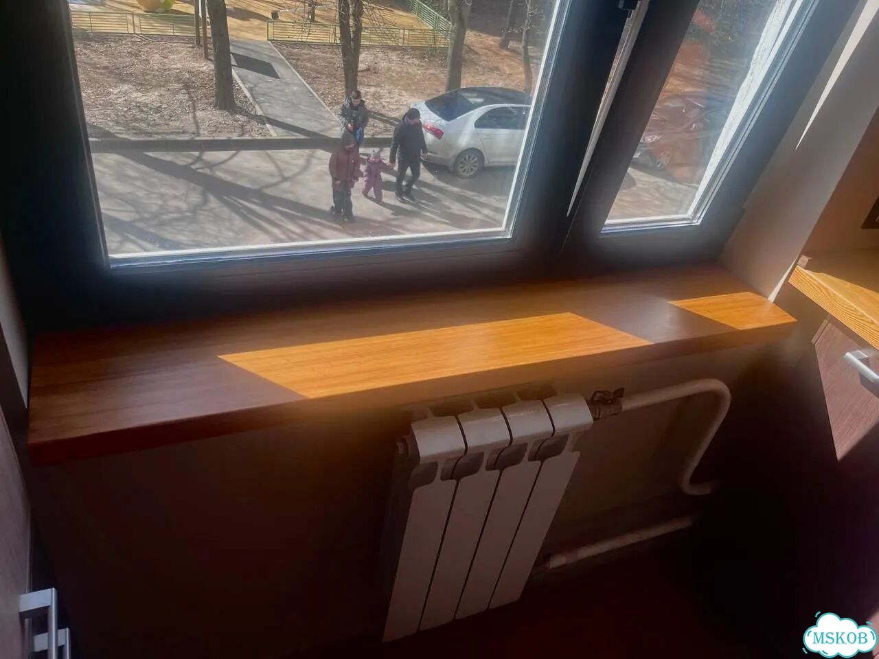 Деревянная столешница на кухню фото 3