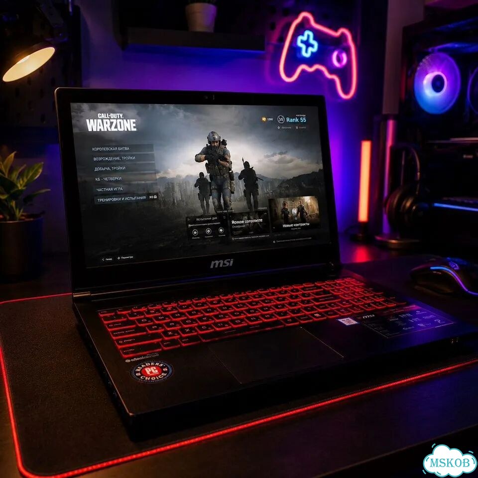Игровой ноутбук MSI GF63 stealth pro фото 1