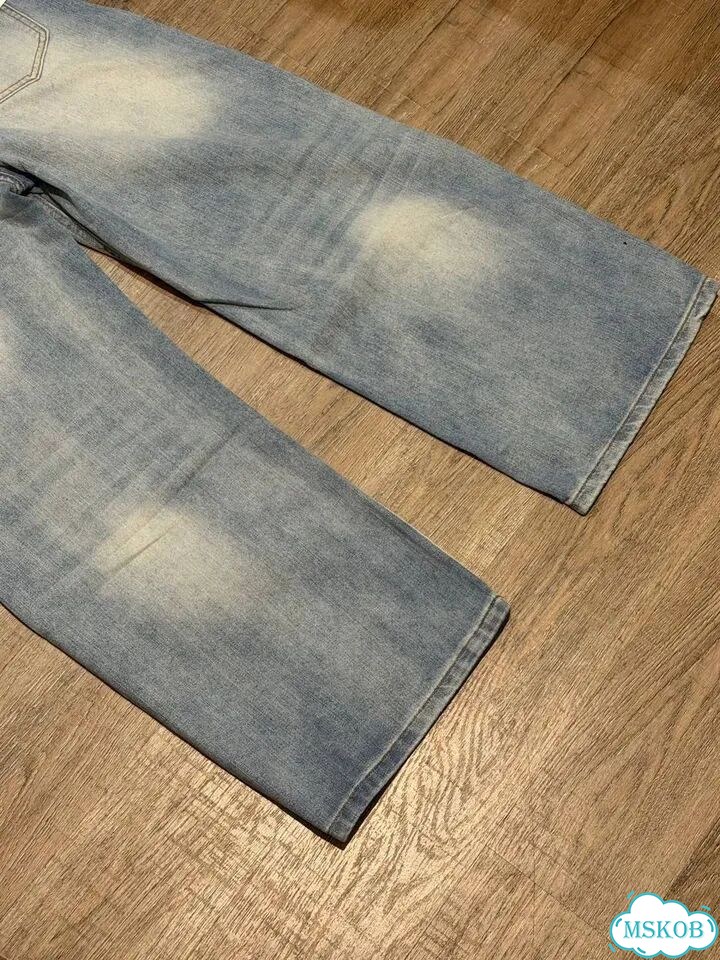 Джинсы dsquared2 type baggy широкие фото 6