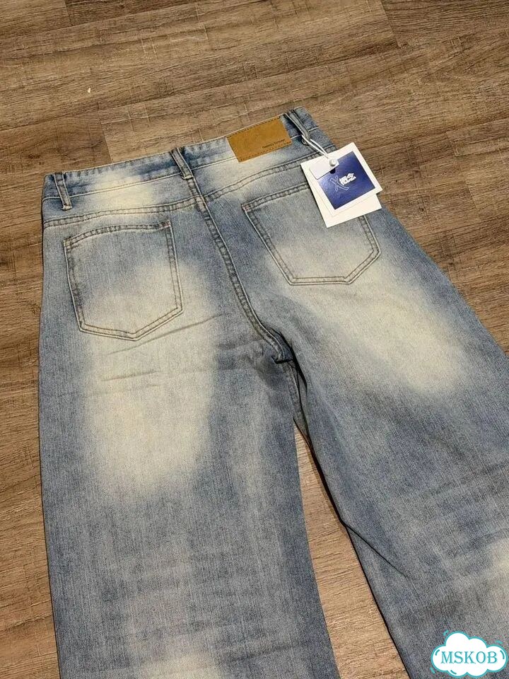 Джинсы dsquared2 type baggy широкие фото 8