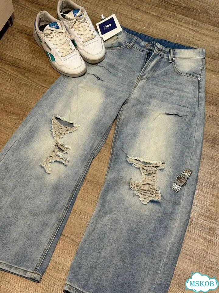 Джинсы dsquared2 type baggy широкие фото 9