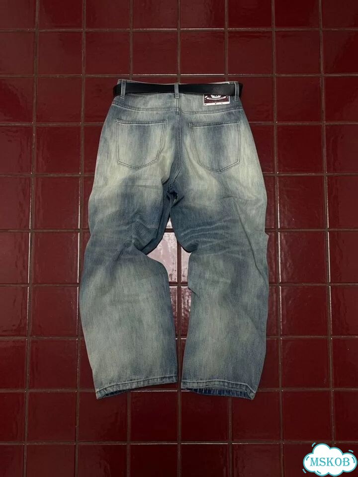Джинсы diesel мужские широкие type фото 4