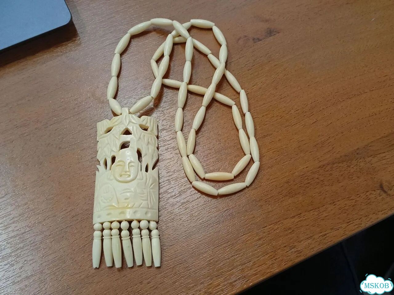Бусы из кости Будда втетнам фото 1
