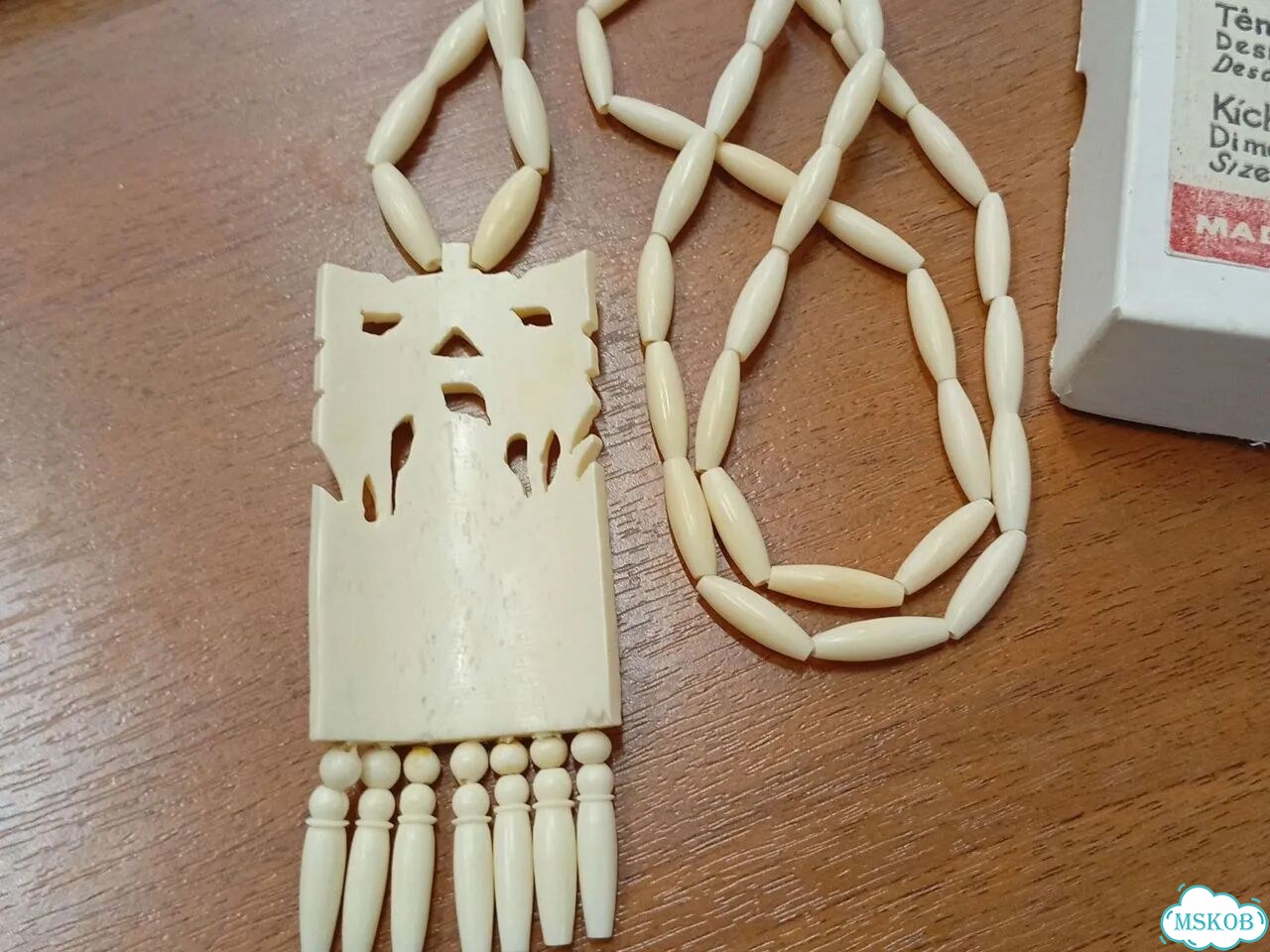 Бусы из кости Будда втетнам фото 3