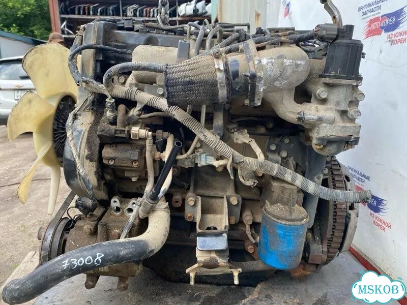 Двигатель KIA Bongo PU J3 2004-2012 фото 4
