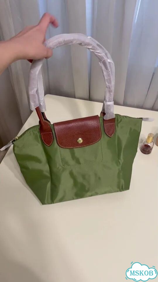 Сумка Longchamp Le Pliage M (фисташковая) фото 1