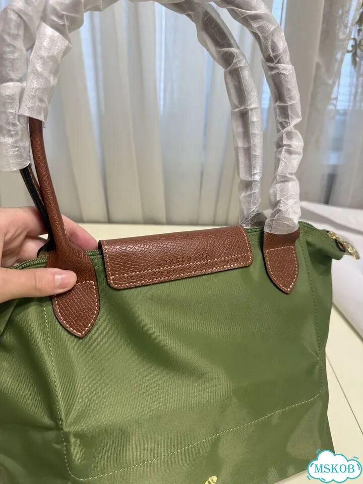 Сумка Longchamp Le Pliage M (фисташковая) фото 8